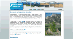 Desktop Screenshot of experienceamerica.it