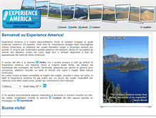 Tablet Screenshot of experienceamerica.it